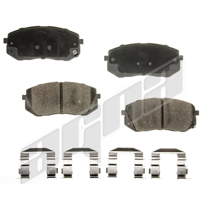 Front Ceramic Pads by AGNA BRAKES - CXD1803 pa1