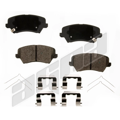 Front Ceramic Pads by AGNA BRAKES - CXD1971 pa1
