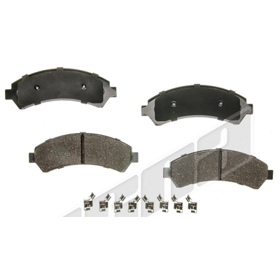 Front Ceramic Pads by AGNA BRAKES - CXD726 pa1