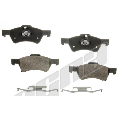 Front Ceramic Pads by AGNA BRAKES - CXD857 pa1