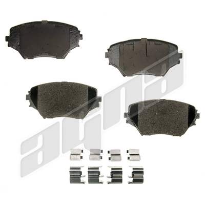 Front Ceramic Pads by AGNA BRAKES - CXD862 pa1