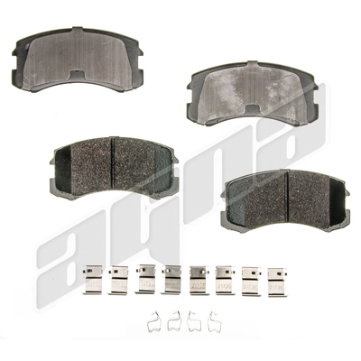 Front Ceramic Pads by AGNA BRAKES - CXD904 pa1