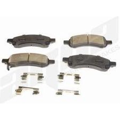 Front Ceramic Pads by AGNA BRAKES - PLD1169AC pa1