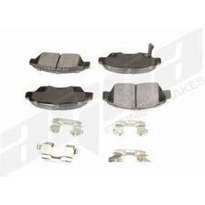 Front Ceramic Pads by AGNA BRAKES - PLD621C pa1