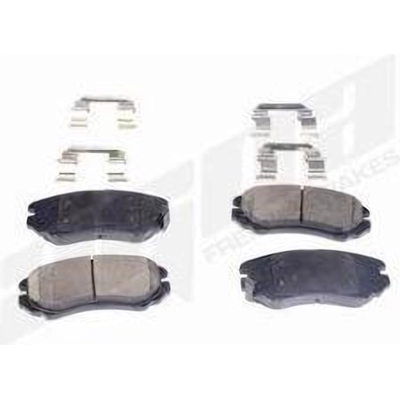 Front Ceramic Pads by AGNA BRAKES - PLD924C pa1