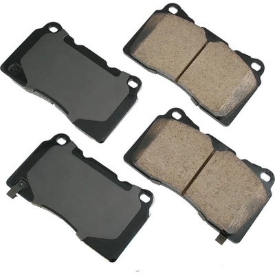 Front Ceramic Pads by AKEBONO - ACT1001 pa1