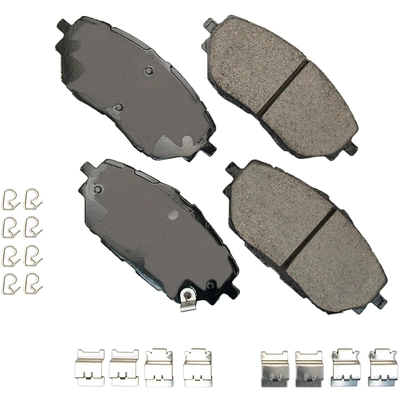 AKEBONO - ACT2065 - Front Disc Brake Pads pa2