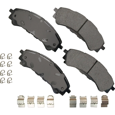 Front Ceramic Pads by AKEBONO - ACT2216 pa1