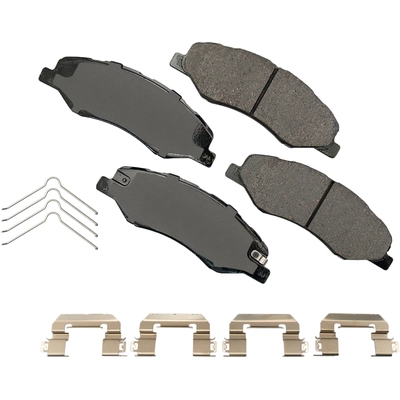 AKEBONO - ACT2304 - Front Disc Brake Pads pa2