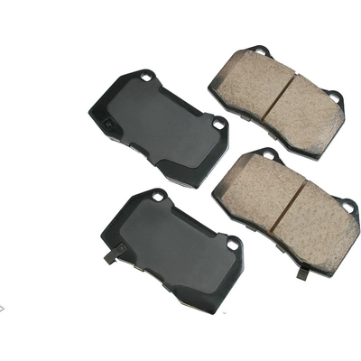 Front Ceramic Pads by AKEBONO - ACT960 pa1