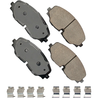 AKEBONO - EUR2074 - Front Disc Brake Pads pa2