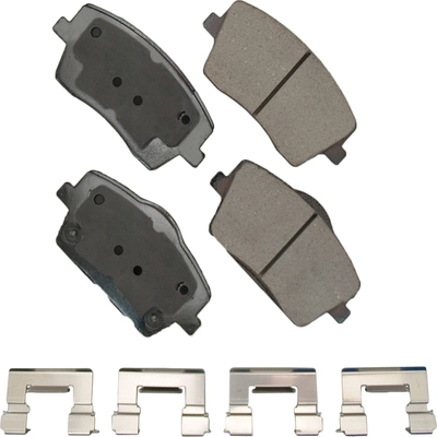 Front Ceramic Pads by AKEBONO - EUR2137 pa1
