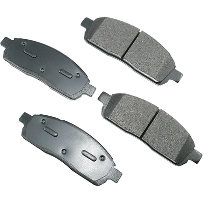 Front Ceramic Pads by AKEBONO - ACT1011 pa5