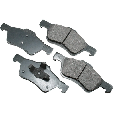 Front Ceramic Pads by AKEBONO - ACT1047 pa6