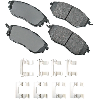 AKEBONO - ACT1078A - Front Ceramic Pads pa5