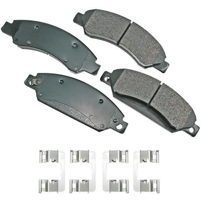 Front Ceramic Pads by AKEBONO - ACT1092 pa8