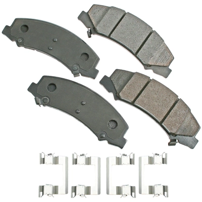 Front Ceramic Pads by AKEBONO - ACT1159 pa7