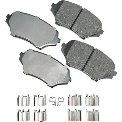 Front Ceramic Pads by AKEBONO - ACT1179 pa13