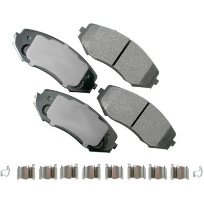 Front Ceramic Pads by AKEBONO - ACT1188 pa8