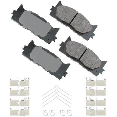 AKEBONO - ACT1222A - Front Ceramic Pads pa5