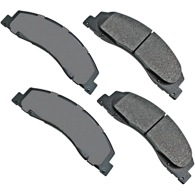Front Ceramic Pads by AKEBONO - ACT1328 pa7