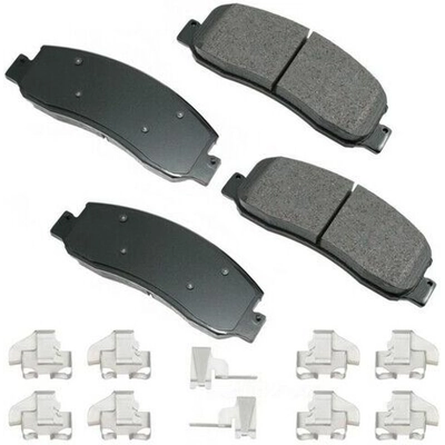 Front Ceramic Pads by AKEBONO - ACT1333B pa10