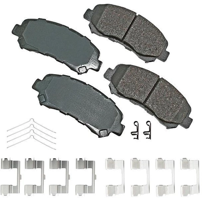 Front Ceramic Pads by AKEBONO - ACT1338A pa6