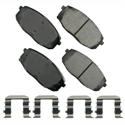 Front Ceramic Pads by AKEBONO - ACT1397A pa5