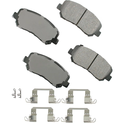 Front Ceramic Pads by AKEBONO - ACT1640 pa5
