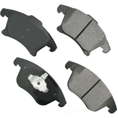 Front Ceramic Pads by AKEBONO - ACT1653 pa12