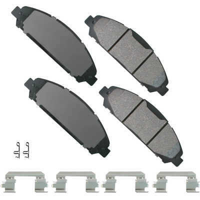 Front Ceramic Pads by AKEBONO - ACT1791 pa7