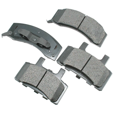 Front Ceramic Pads by AKEBONO - ACT370 pa9