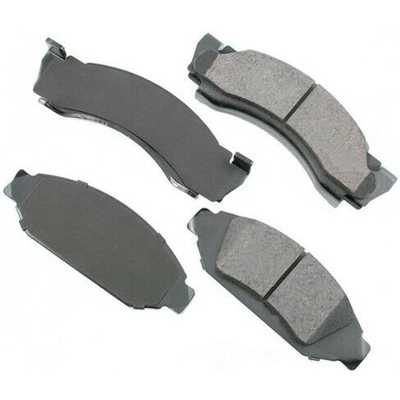 Front Ceramic Pads by AKEBONO - ACT375 pa11