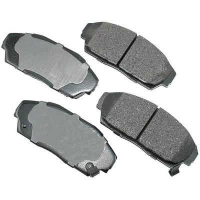 Front Ceramic Pads by AKEBONO - ACT409 pa5