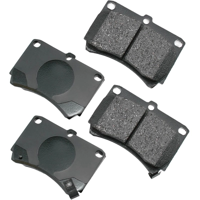 Front Ceramic Pads by AKEBONO - ACT466 pa5