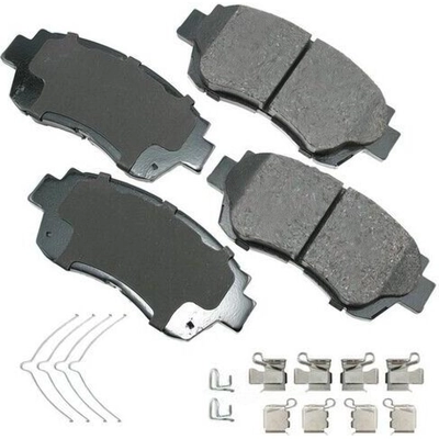 Front Ceramic Pads by AKEBONO - ACT476A pa11