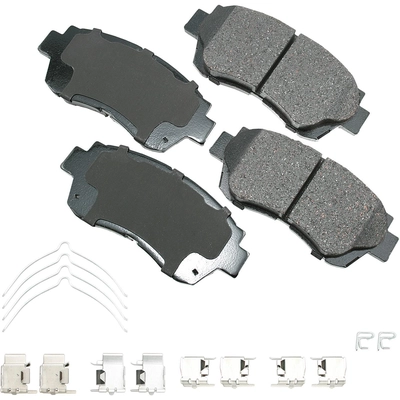 AKEBONO - ACT476B - Front Ceramic Pads pa6