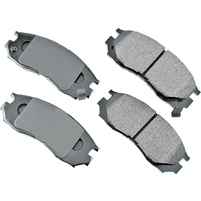 Front Ceramic Pads by AKEBONO - ACT484 pa3