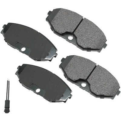 Front Ceramic Pads by AKEBONO - ACT486 pa5