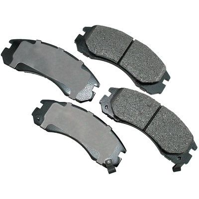 Front Ceramic Pads by AKEBONO - ACT530 pa11