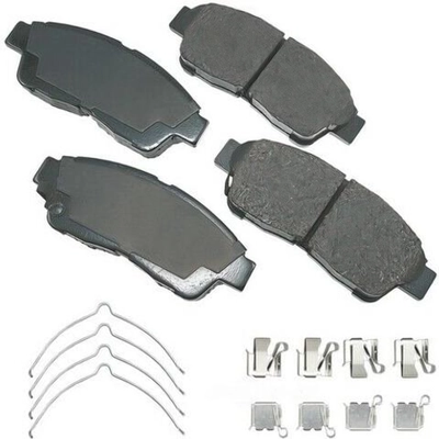 Front Ceramic Pads by AKEBONO - ACT562B pa10