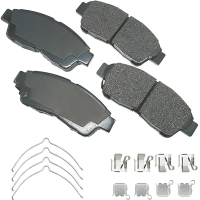 Front Ceramic Pads by AKEBONO - ACT562B pa5