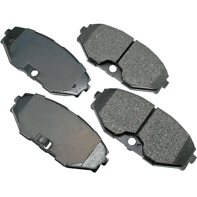 Front Ceramic Pads by AKEBONO - ACT587 pa11