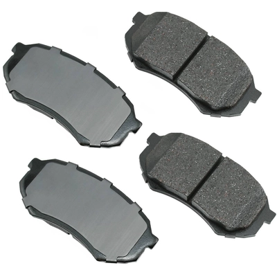 Front Ceramic Pads by AKEBONO - ACT589 pa5