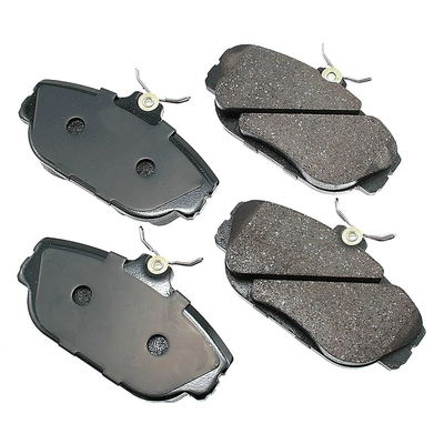 Front Ceramic Pads by AKEBONO - ACT601 pa8