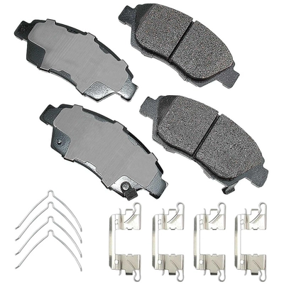 Front Ceramic Pads by AKEBONO - ACT621C pa7