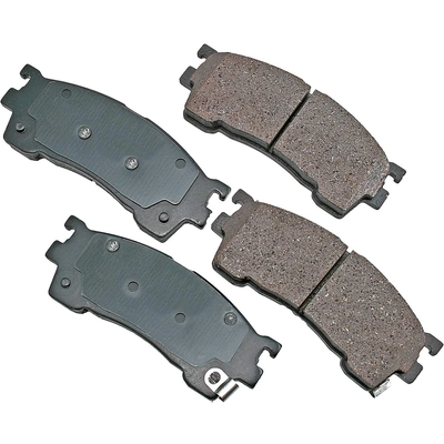 Front Ceramic Pads by AKEBONO - ACT637 pa7