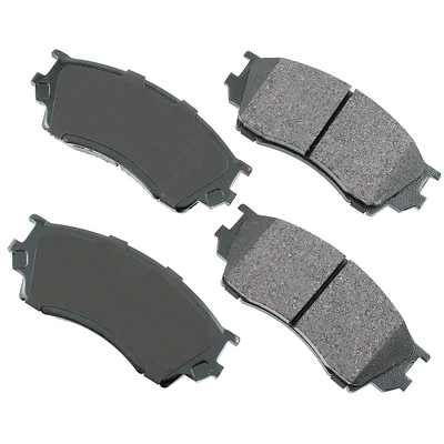 Front Ceramic Pads by AKEBONO - ACT643 pa5