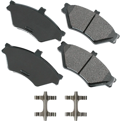 Front Ceramic Pads by AKEBONO - ACT659 pa7