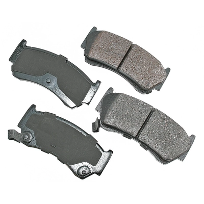 Front Ceramic Pads by AKEBONO - ACT668 pa7